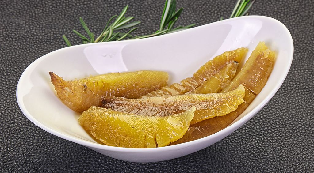 Herring roe (Kazunoko) flavored with soy sauce.